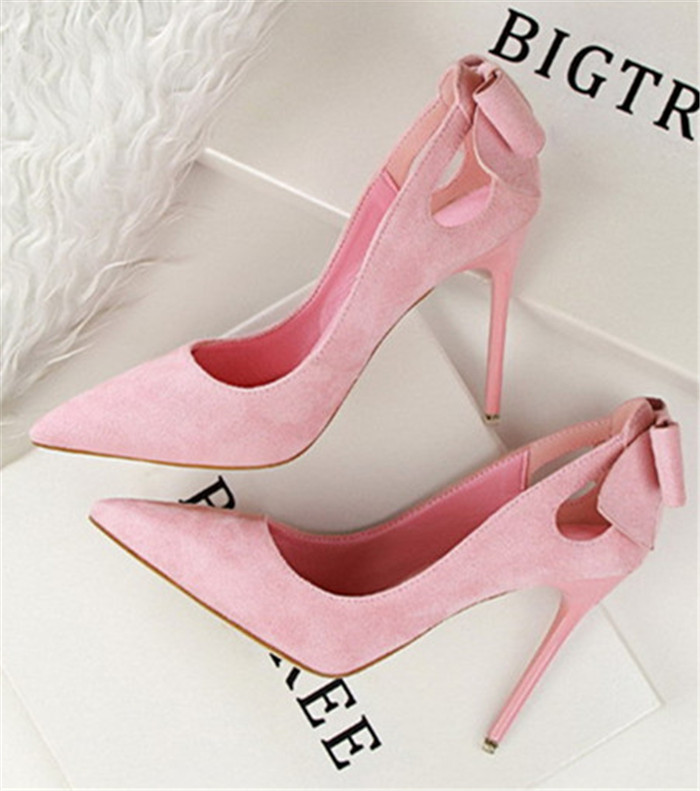 Suede Women Pumps Heels on Luulla