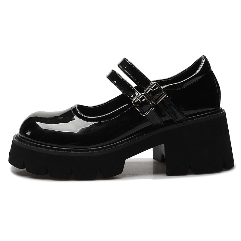 Black Platform Mary Jane Tee Girl Shoes on Luulla